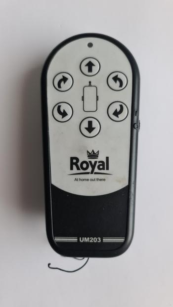 Royal  customers remote control for repair