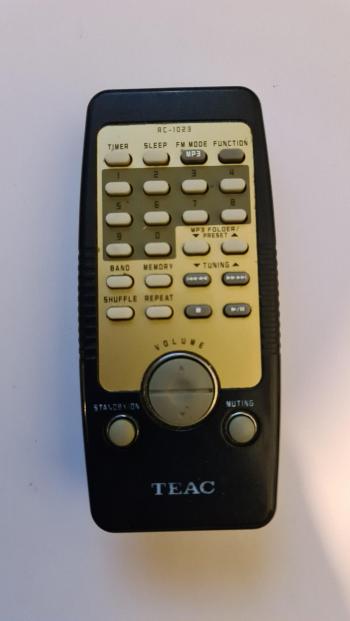 TEAC RC-1023 customers remote control for repair