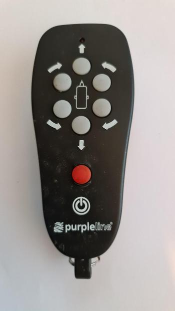 Purple line  customers remote control for repair
