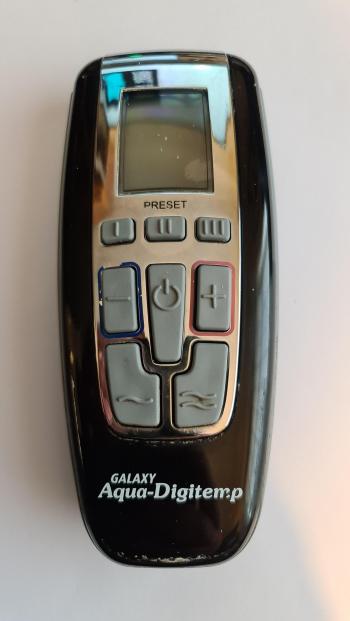 Galaxy AQUA DIGITEMP customers remote control for repair