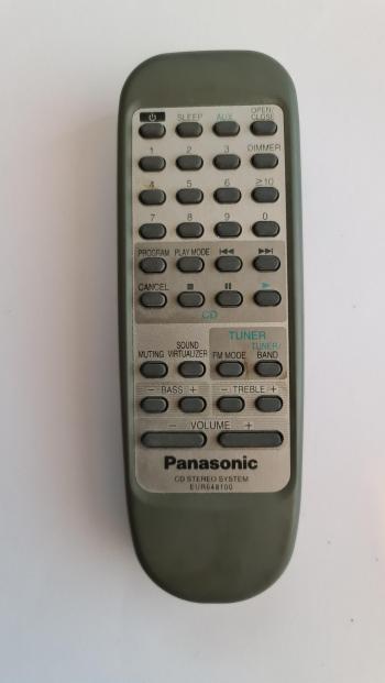 Panasonic EUR648100 customers remote control for repair