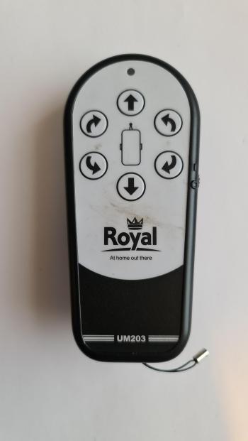 ROYAL  TITAN UM203 customers remote control for repair