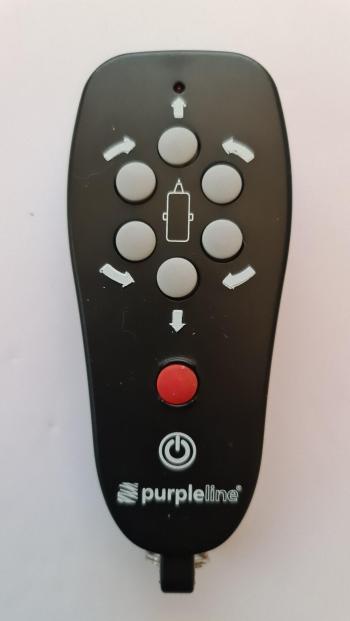 Purple line  customers remote control for repair