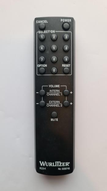 Wurlitzer  RCS-K 0059745 Remote Control Repair