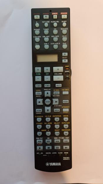 Yamaha  RAV363 (WH25440 EX) customers remote control for repair