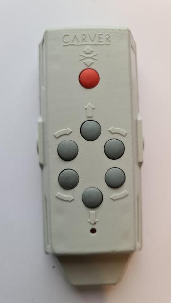 CARVER  customers remote control for repair