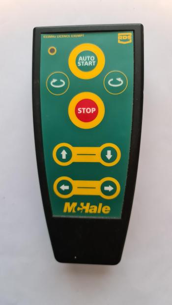 McHale  customers remote control for repair