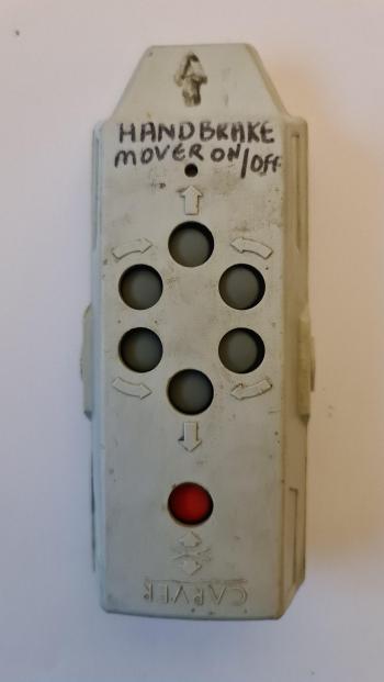 Carver  customers remote control for repair