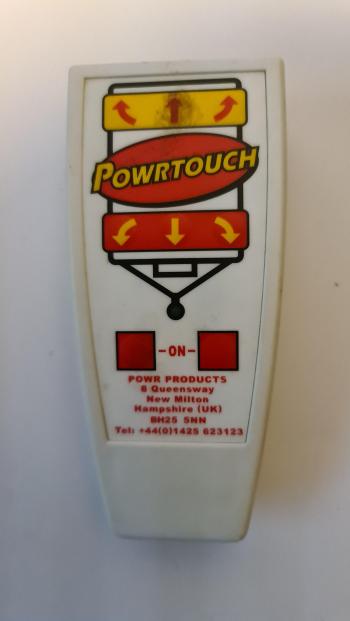Power touch   customers remote control for repair