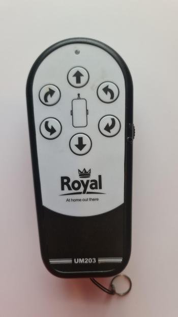 Royal  UM 203 customers remote control for repair
