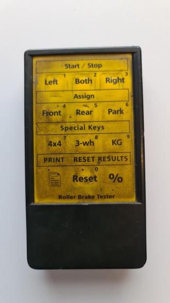 Roller Brake Tester 