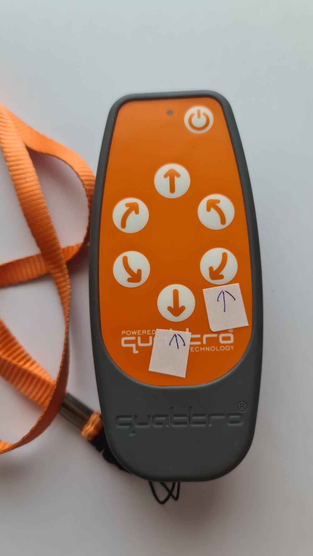 Quattro   Remote Control - Front Image