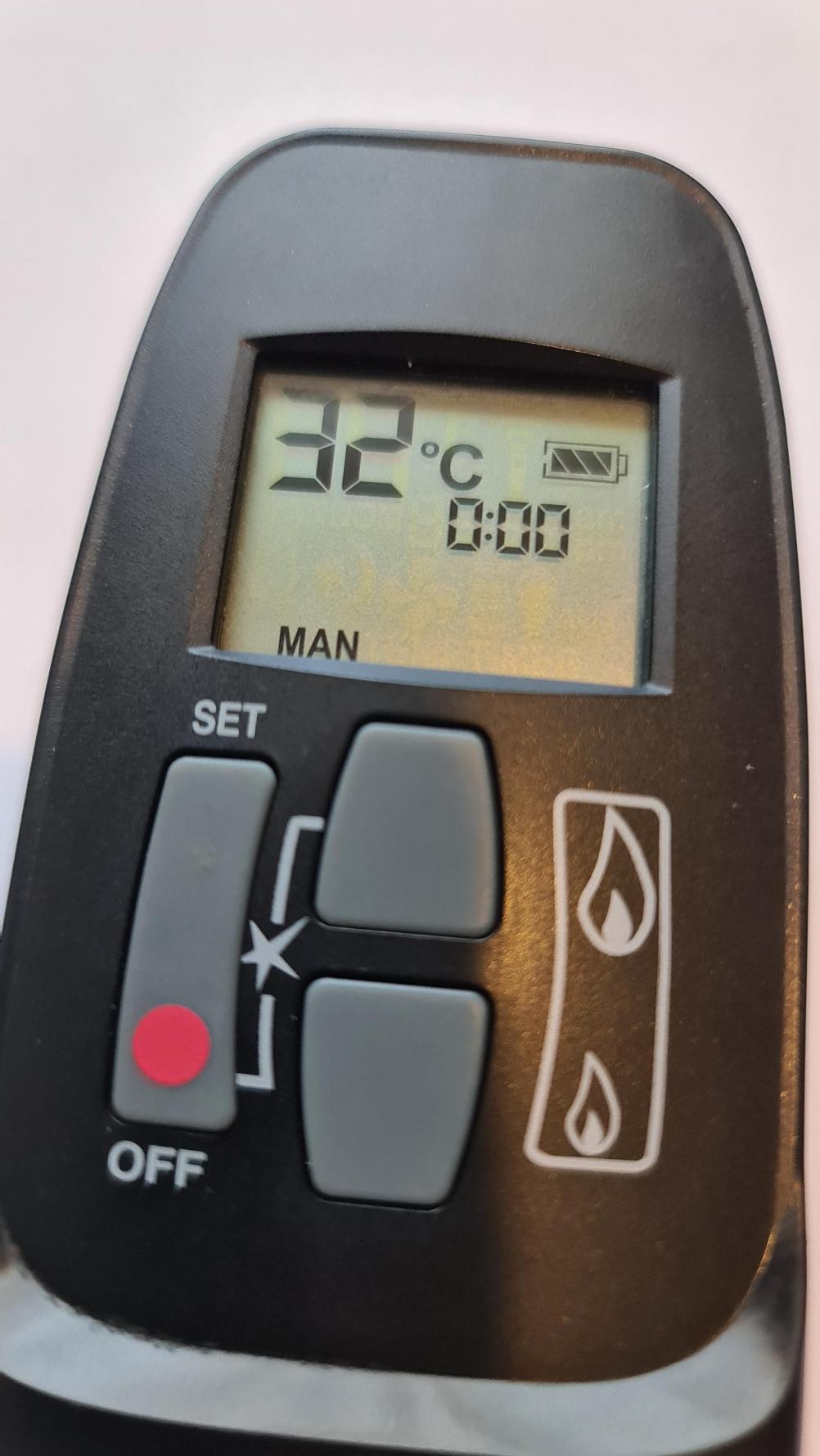Mertik Maxitrol G6R-H4T5-GA Remote Control - Second Inside Image