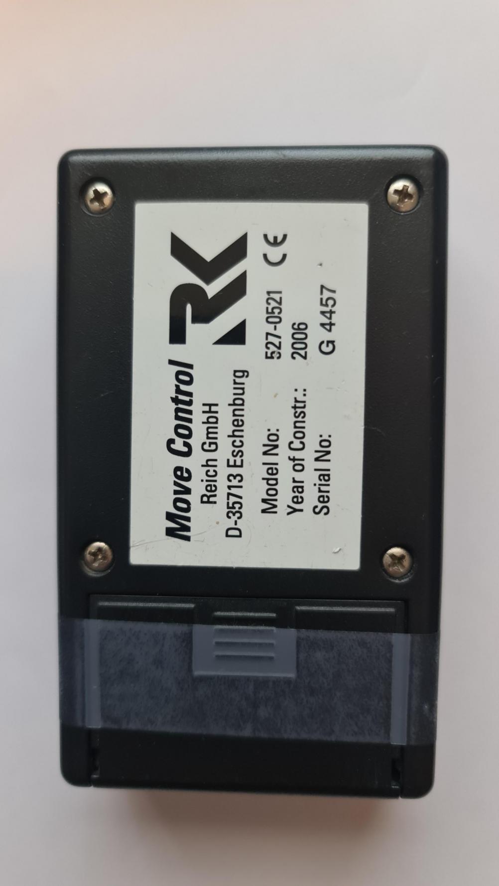 Reich  d-35713 Remote Control - Back Image