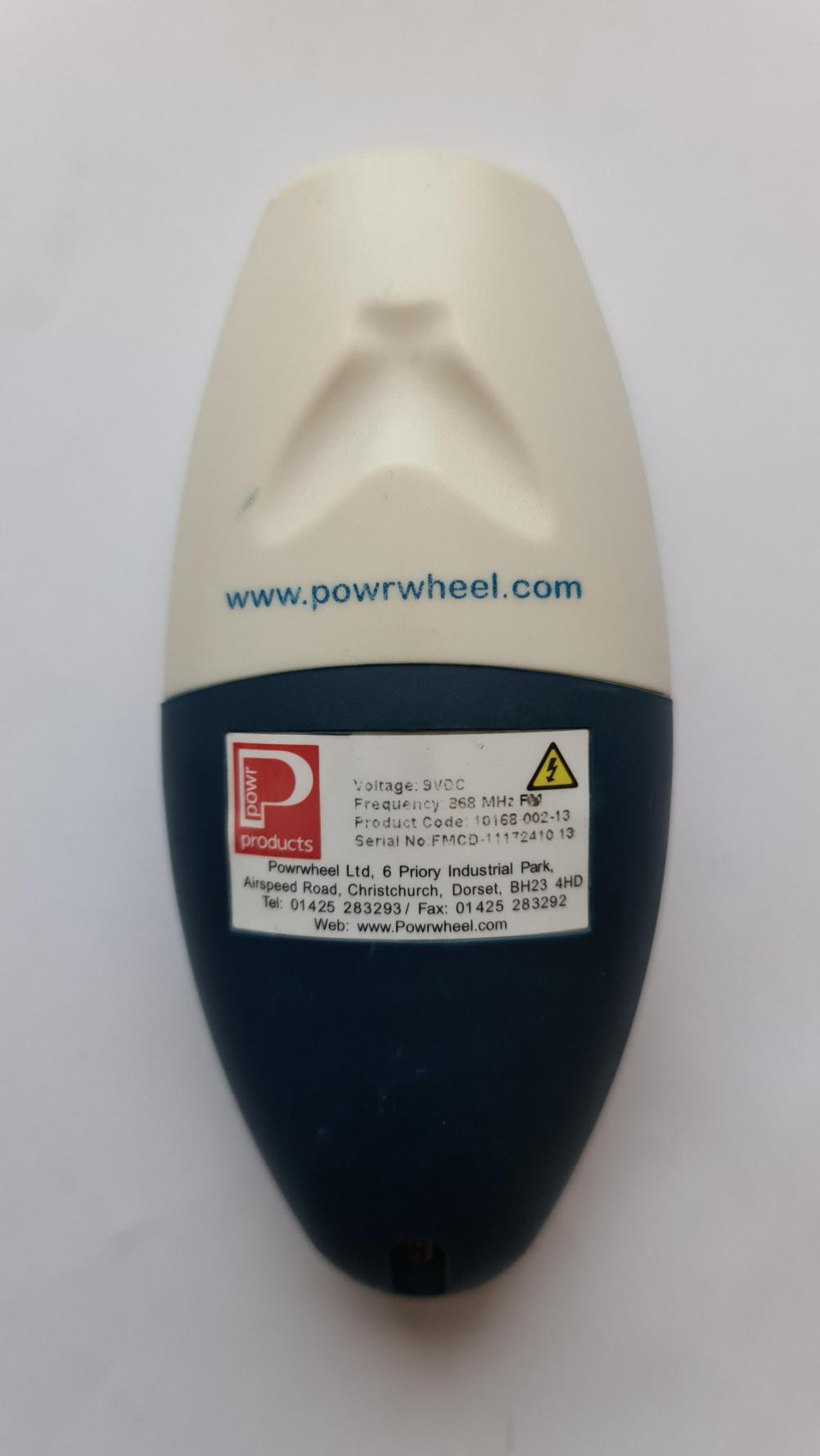 POWERWHEEL REMOTE Remote Control - Back Image
