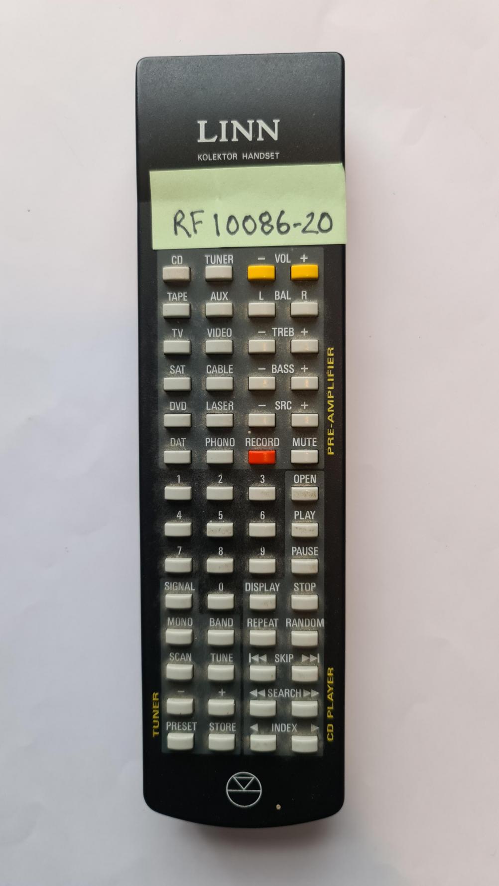 Linn  Kolektor Remote Control - Front Image