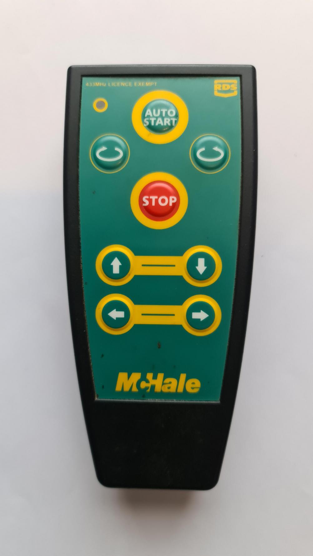 Mchale  Remote Control - Front Image