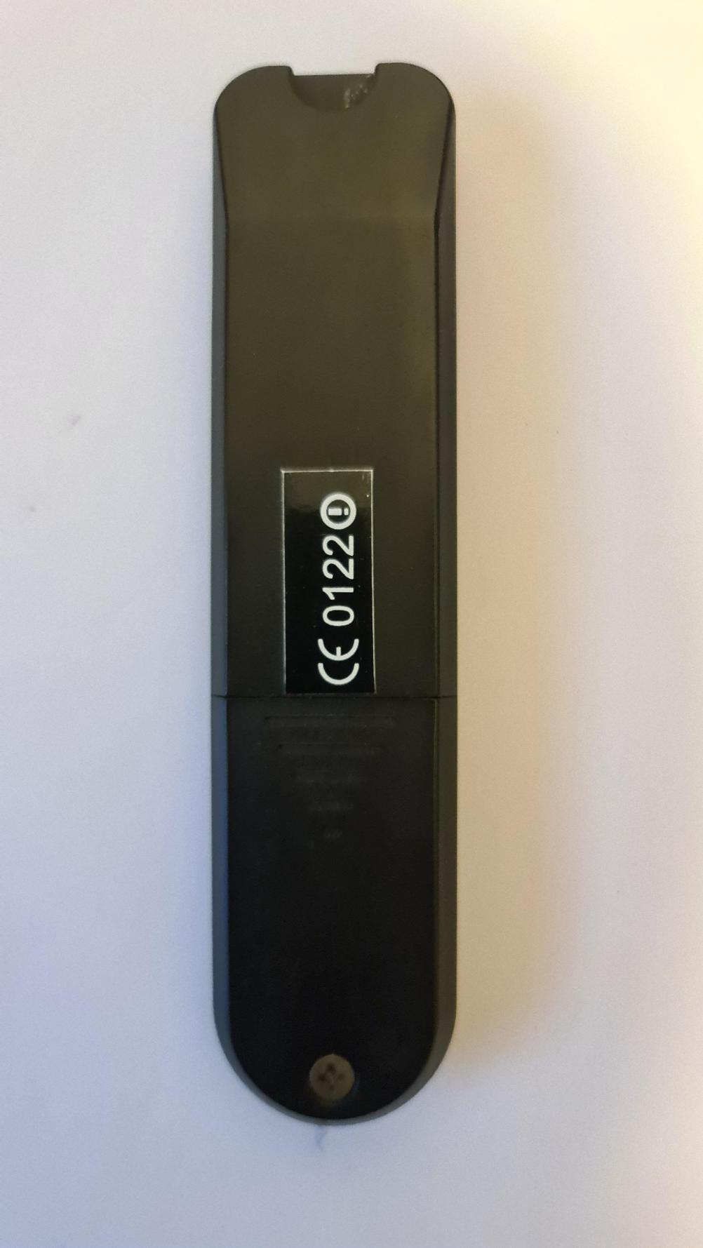 Faber CE0122 Remote Control - Back Image