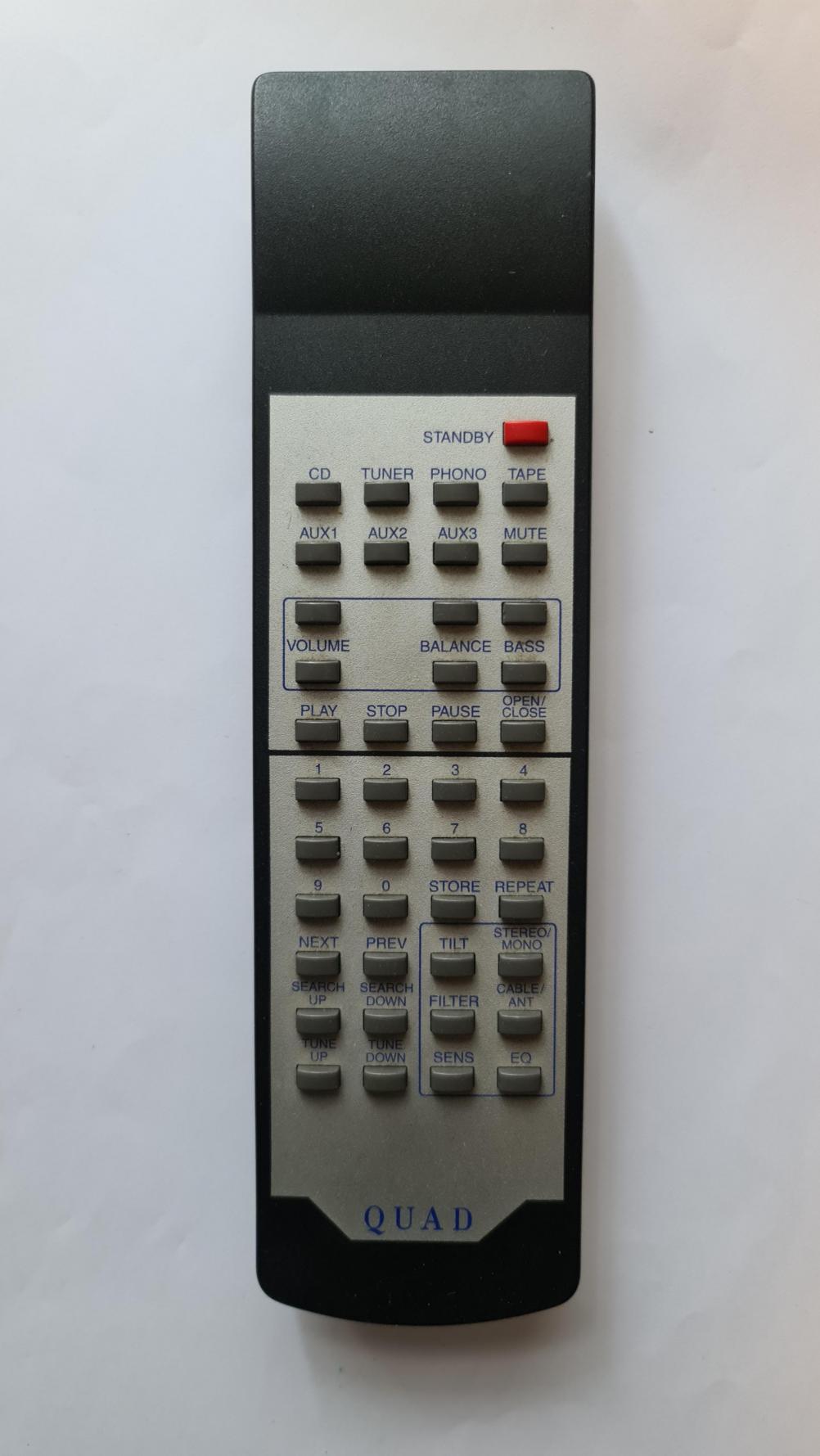 Quad  Series 99 Remote Control - Front Image