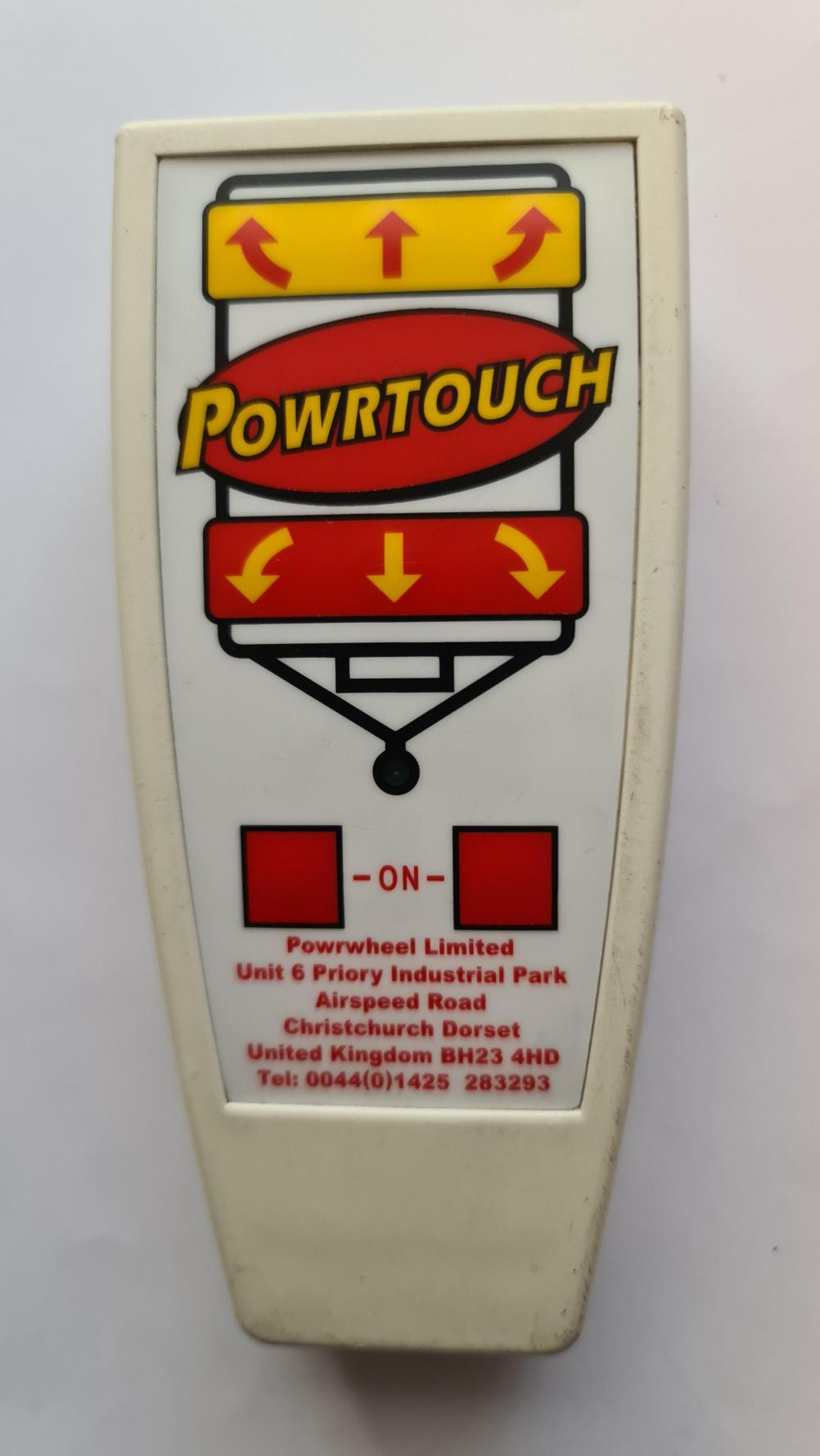 Powrtouch  Remote Control - Front Image