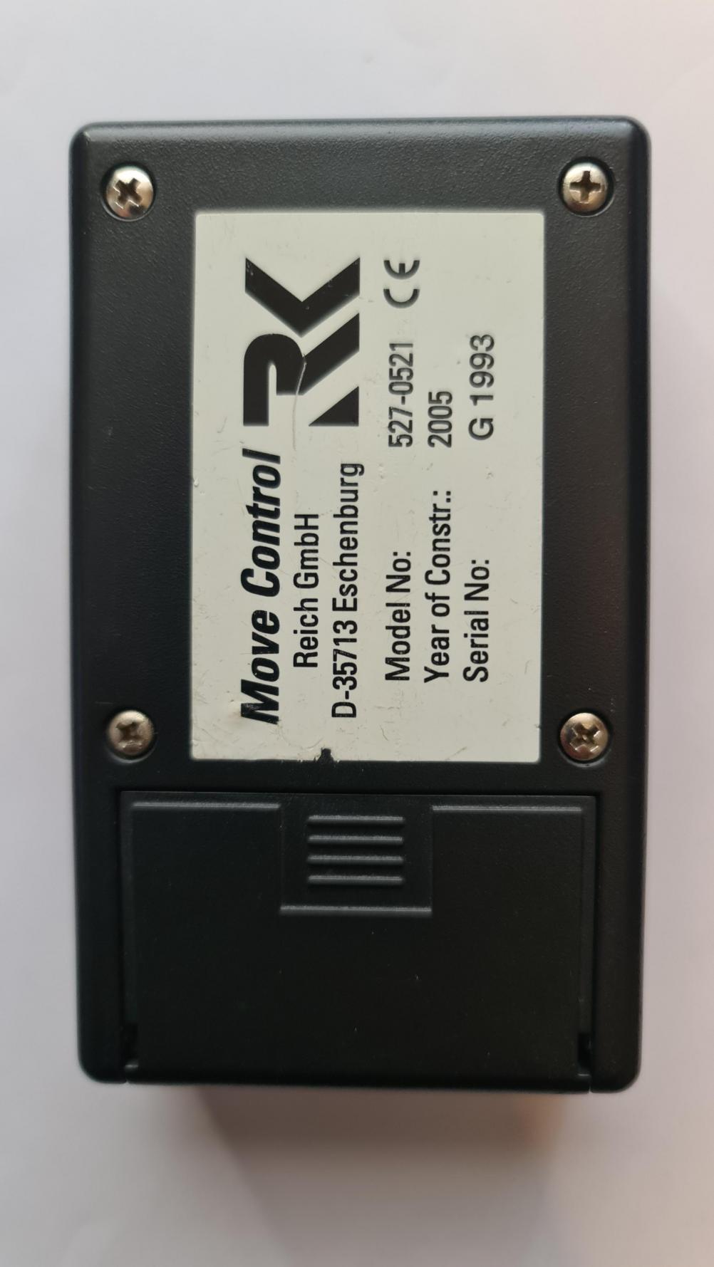 Reich  Remote Control - Back Image