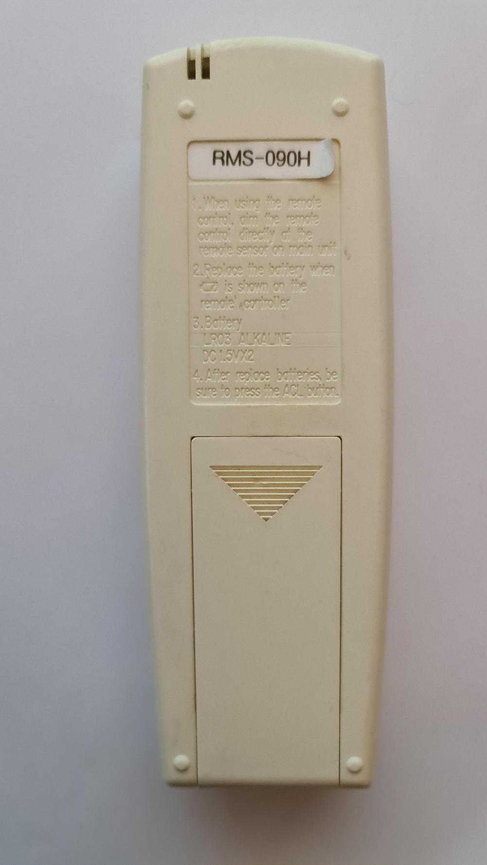 Hyundai   Remote Control - Back Image