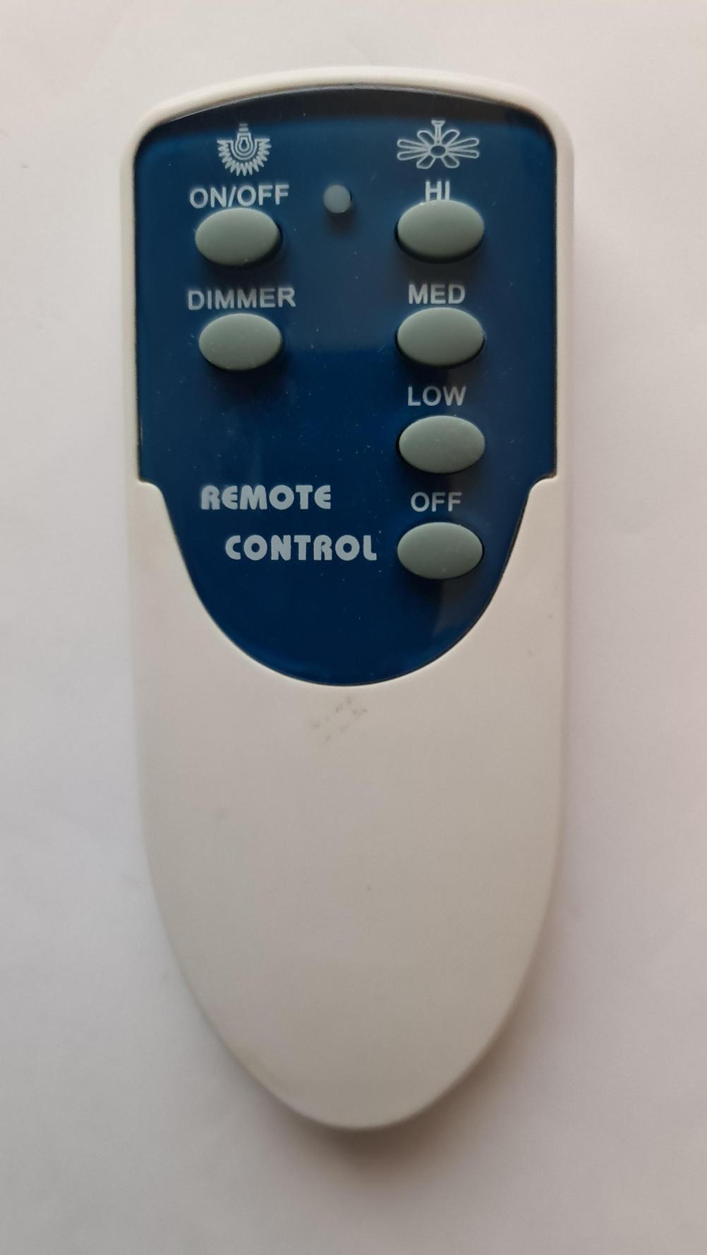 ID8  Remote Control - Front Image