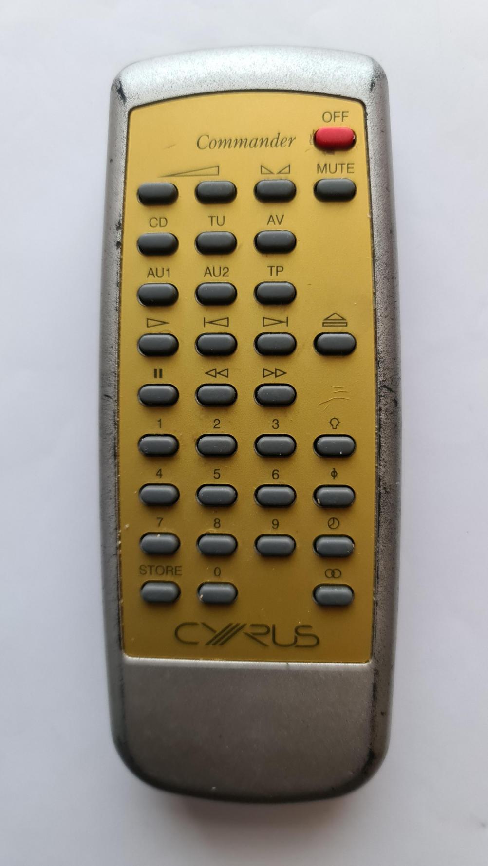 Cyrus  Remote Control - Front Image