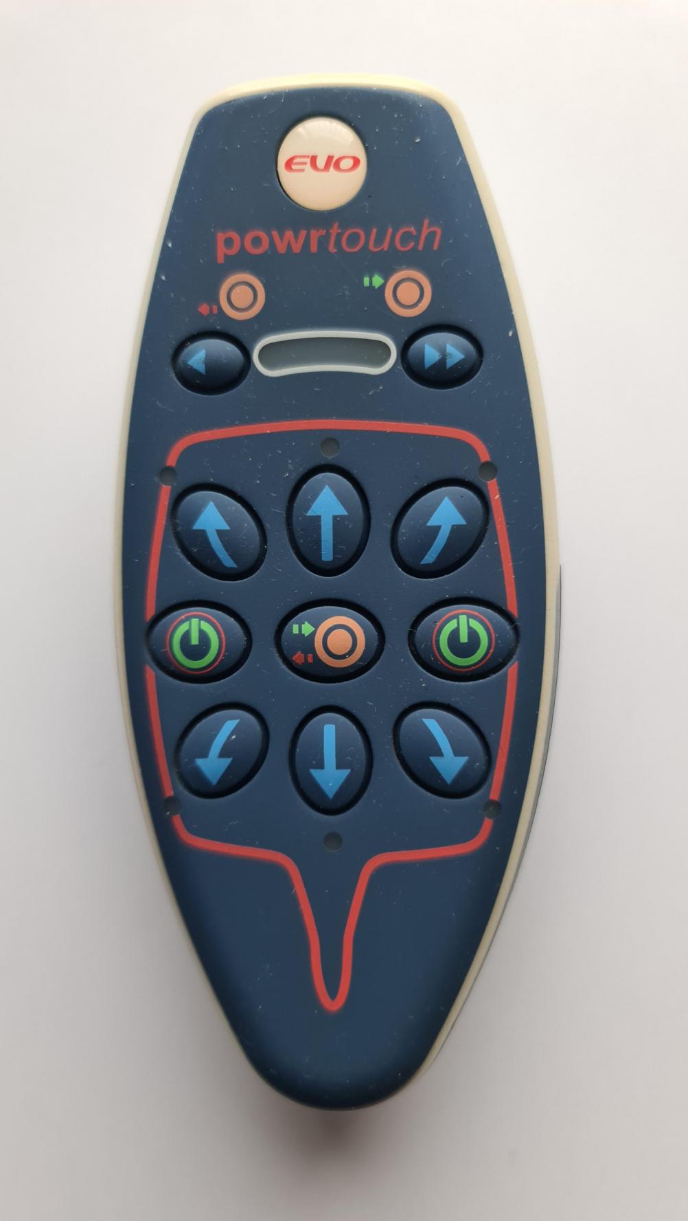 Powrtouch  Remote Control - Front Image