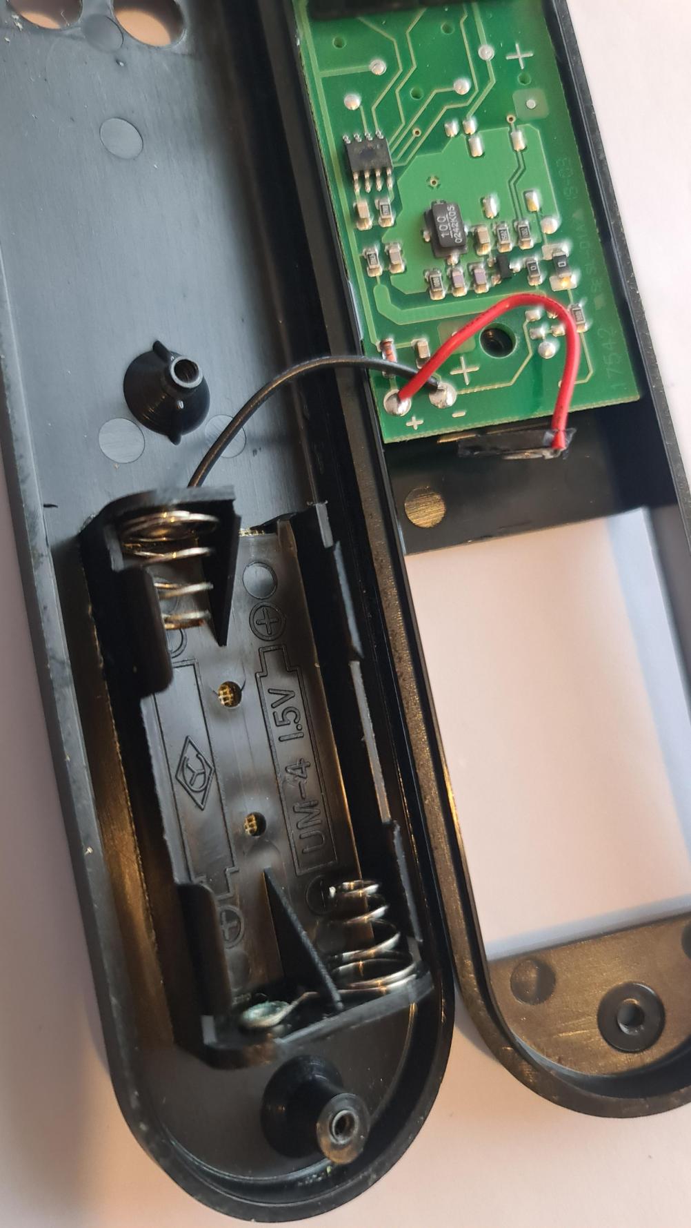 Faber 'Misty'  Remote Control - Inside Image