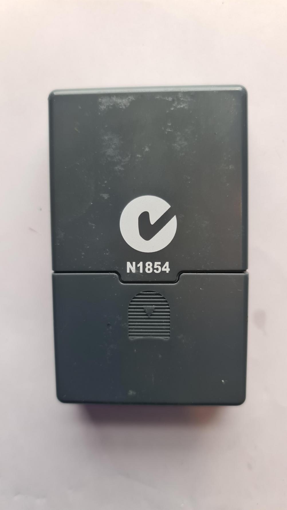Firmamatic  N1854 Remote Control - Back Image