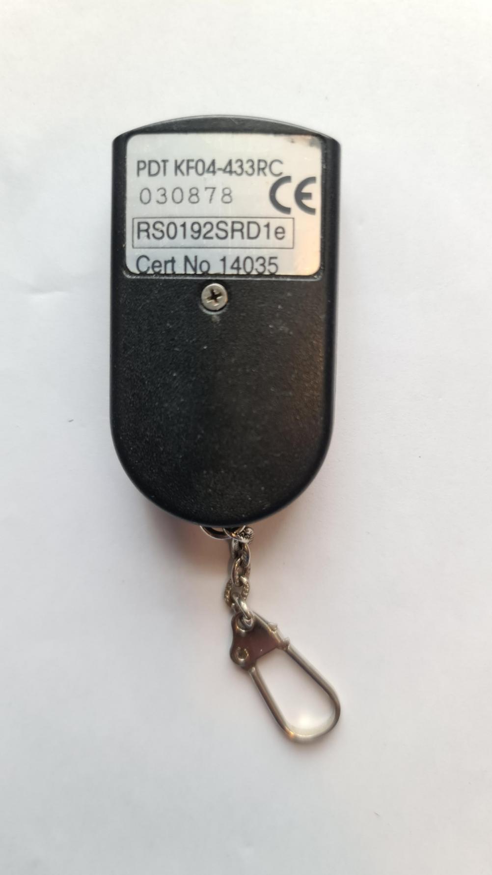 Codula Garage Door Remote Control - Back Image