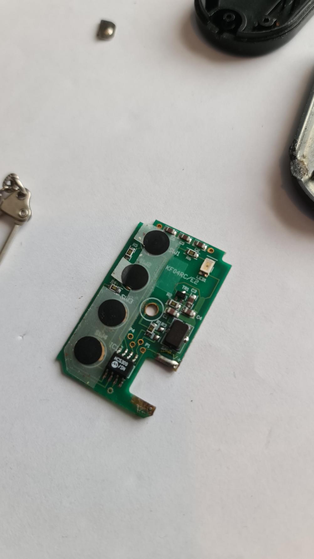Codula Garage Door Remote Control - Inside Image