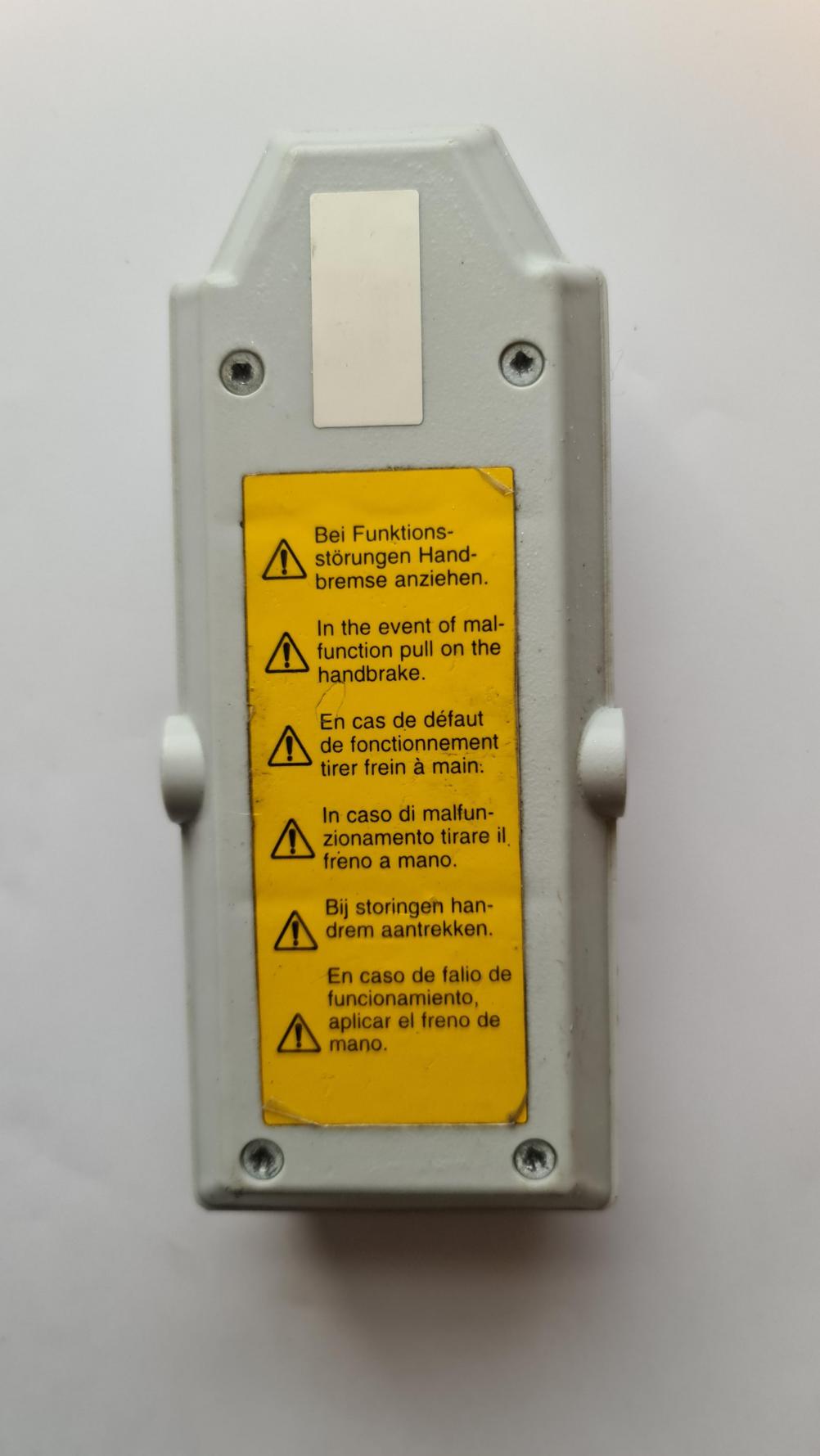 Carver  Remote Control - Back Image