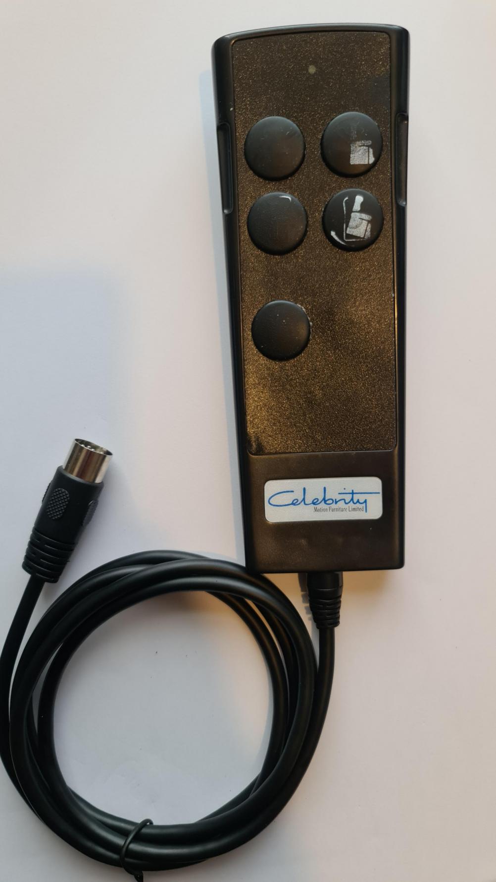 Celebrity Motion  TH7R-2039-006 Remote Control - Back Image