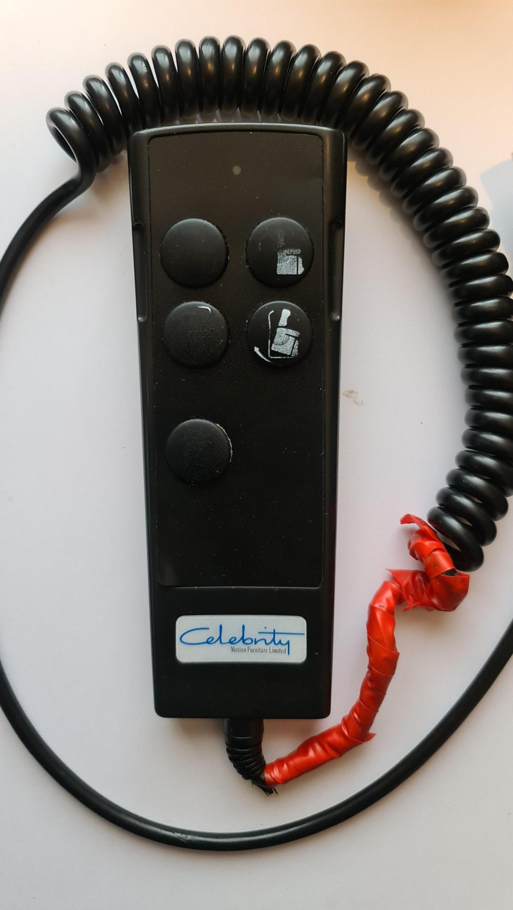 Celebrity Motion  TH7R-2039-006 Remote Control - Front Image