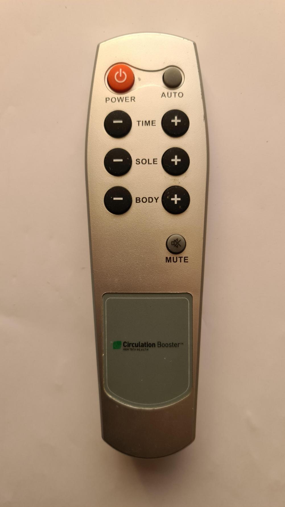 Circulation Booster   Remote Control - Front Image