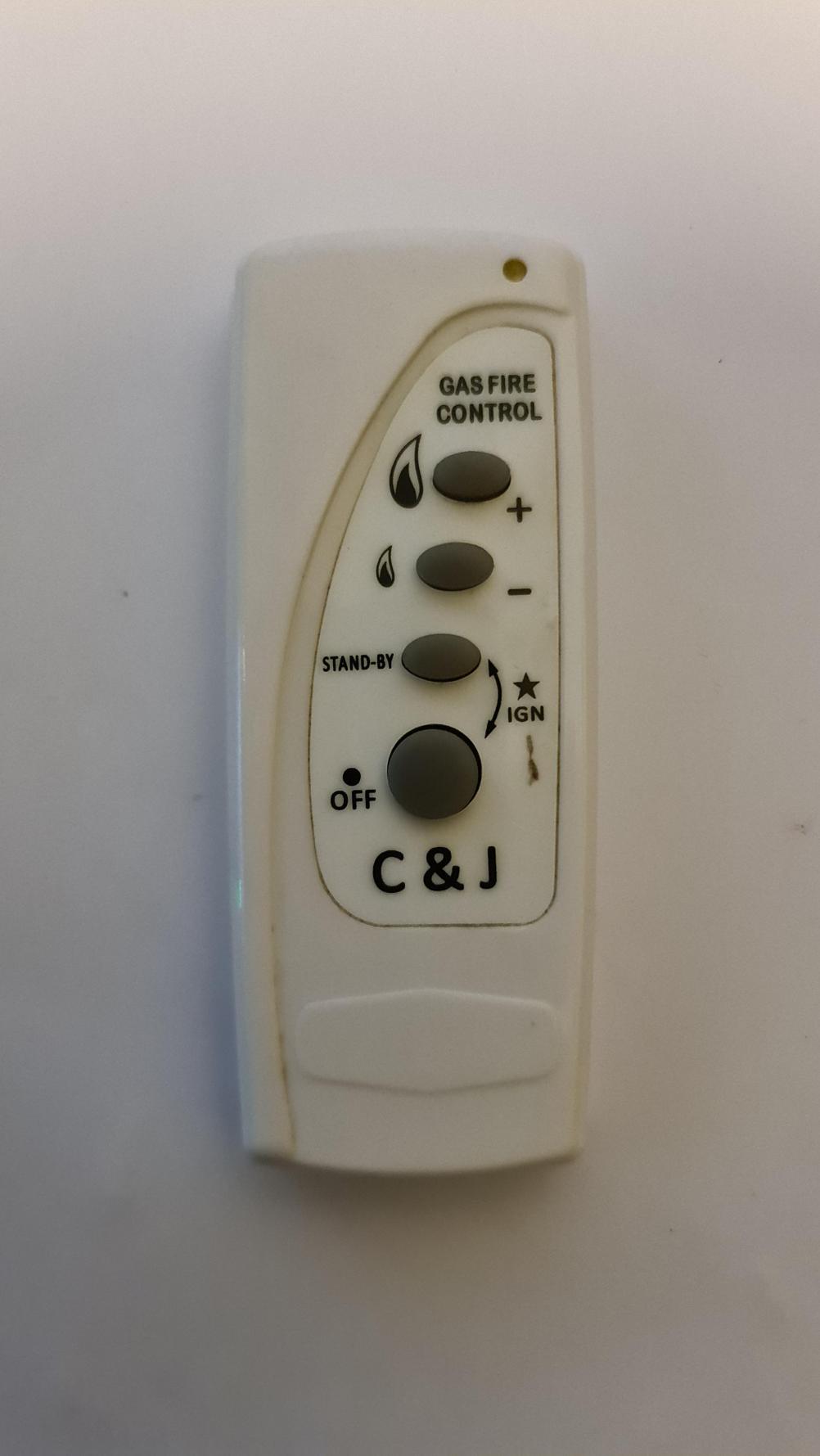 C & J  Remote Control - Front Image