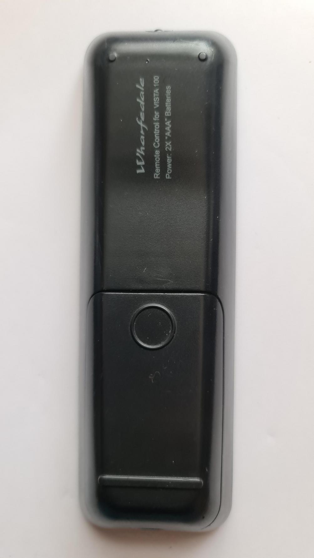 Wharfedale  Remote Control - Back Image