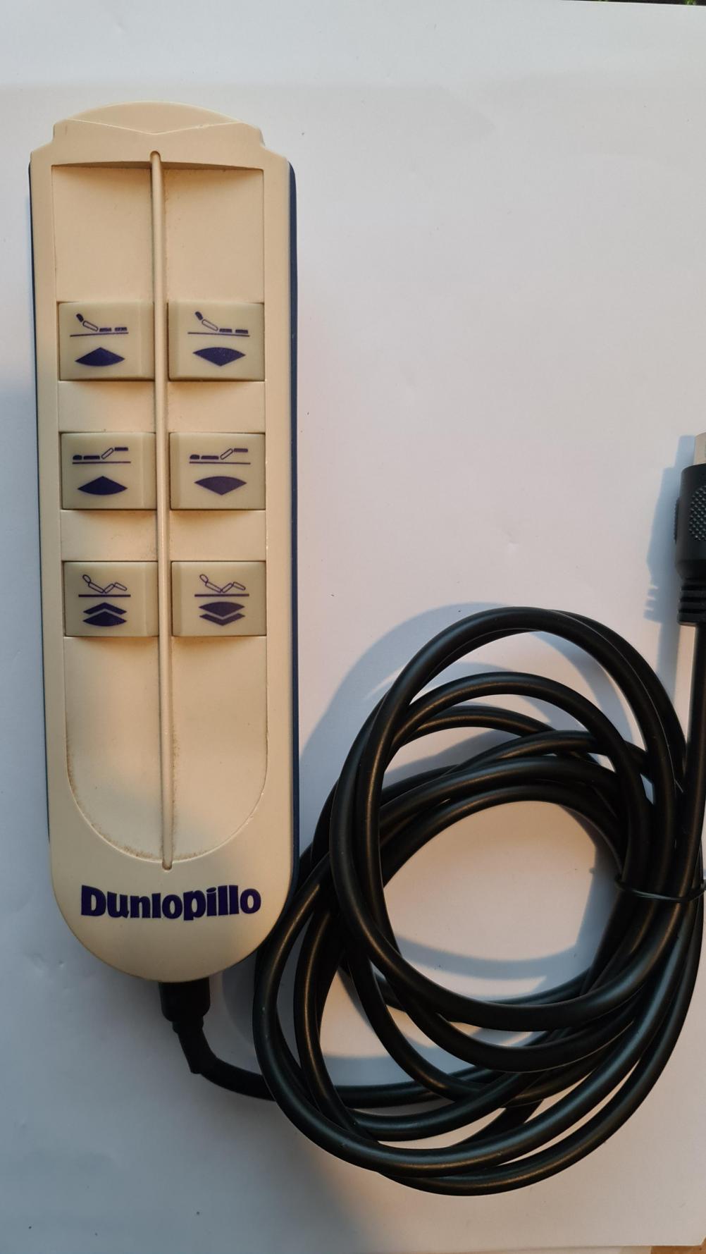 Dunlopillo  Remote Control - Back Image