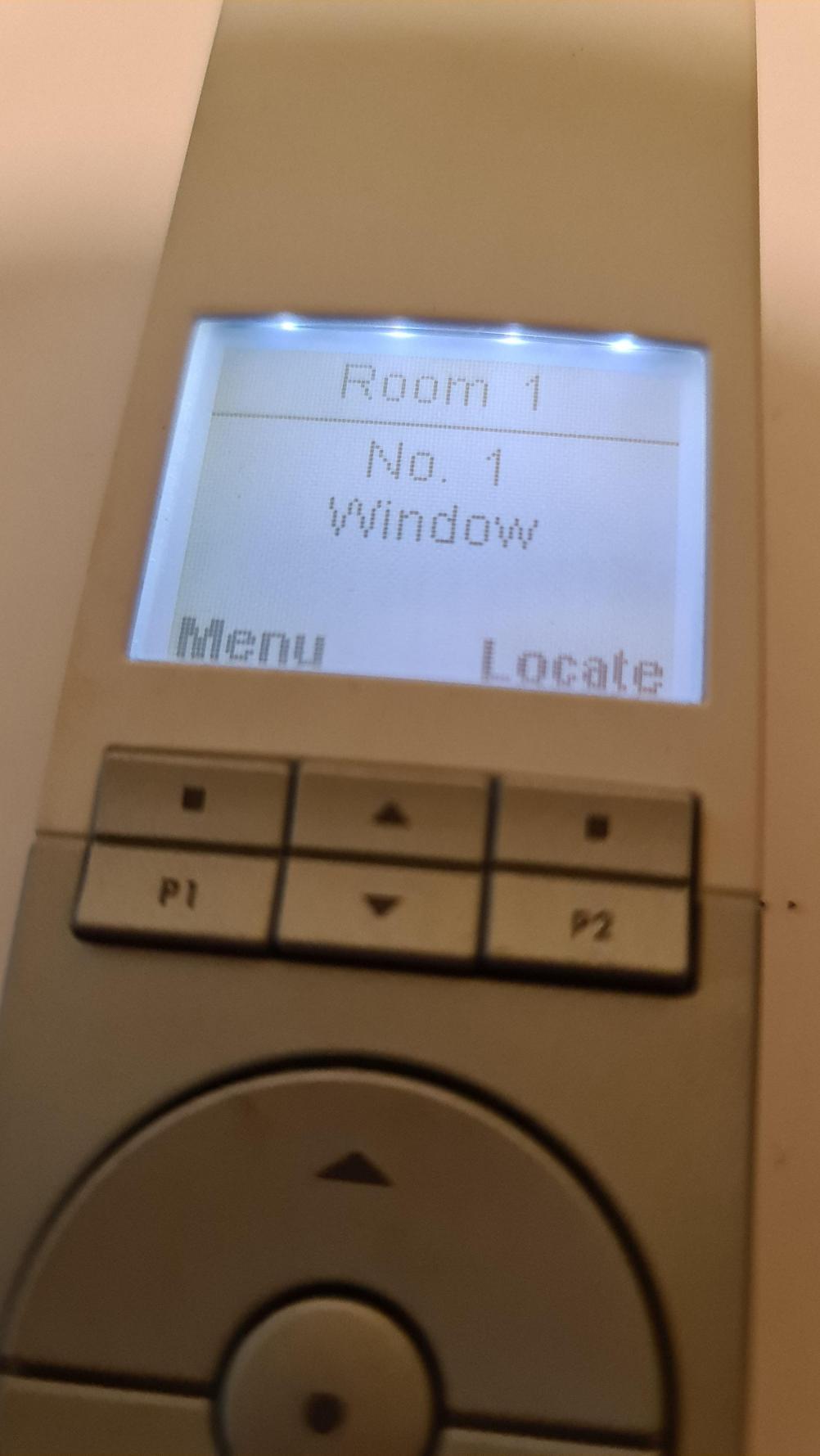Velux  3LR A01 WW  Remote Control - Second Inside Image
