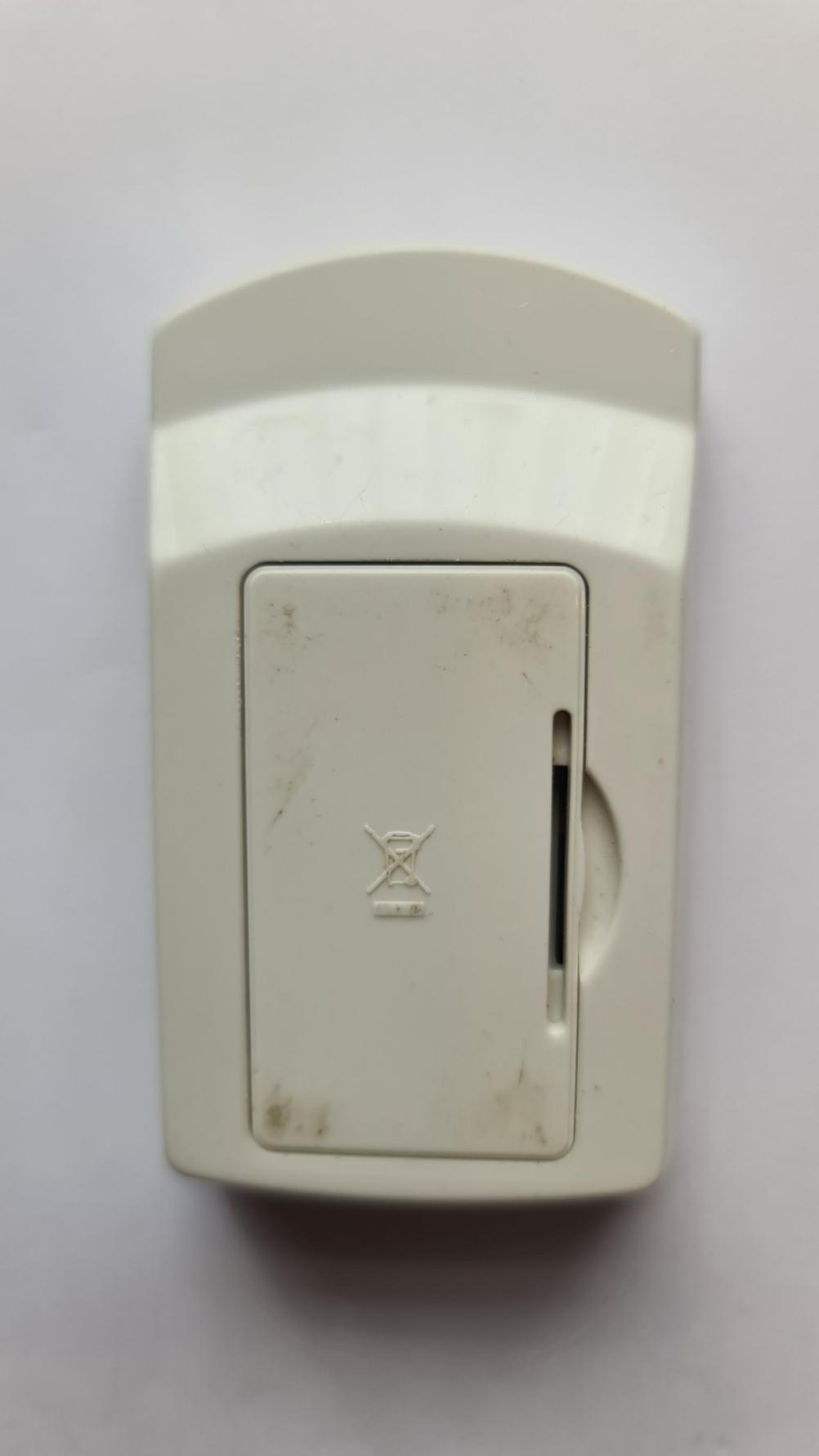 B&Q  AirCon Remote Control - Back Image