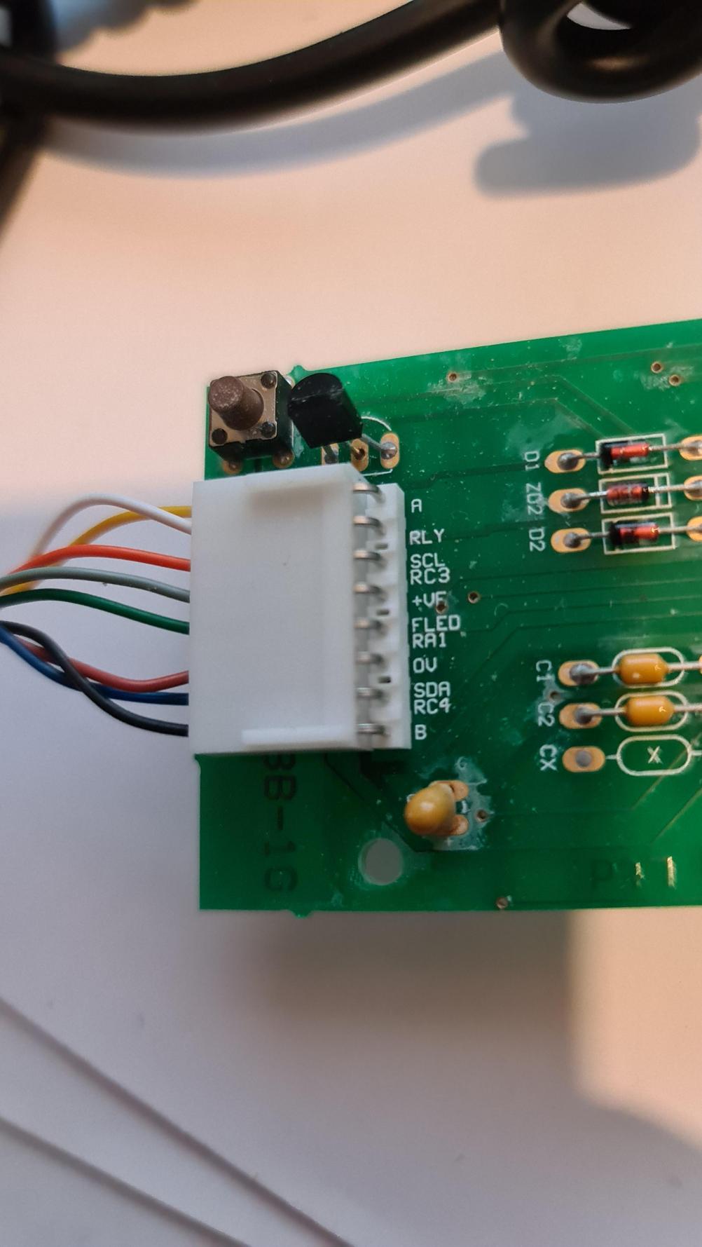 ADJUSTAMATIC  Remote Control - Inside Image