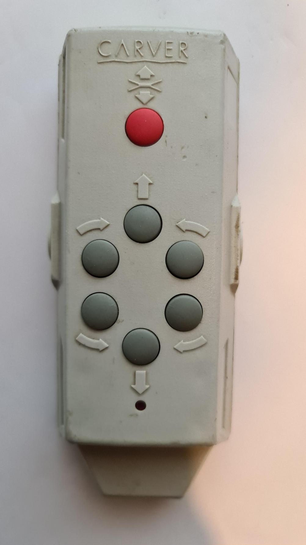 Carver  Remote Control - Front Image