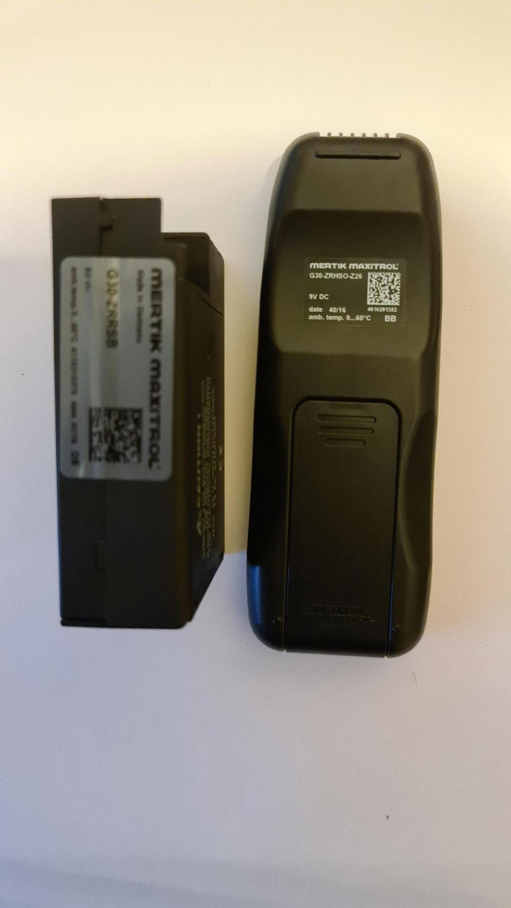 Mertik Maxitrol  G30 ZRRSB Remote Control - Back Image