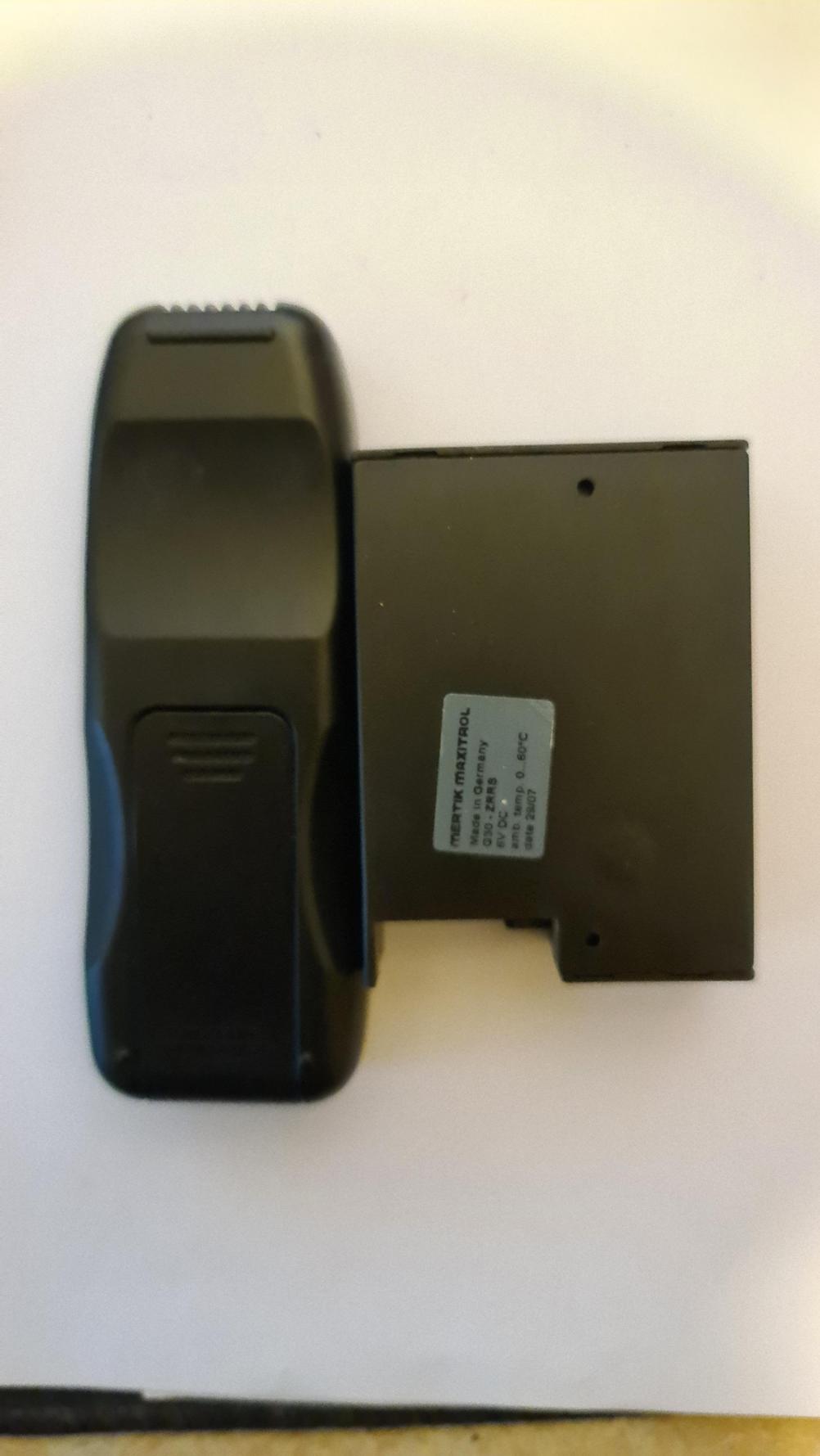GAZCO 8455 Remote Control - Back Image