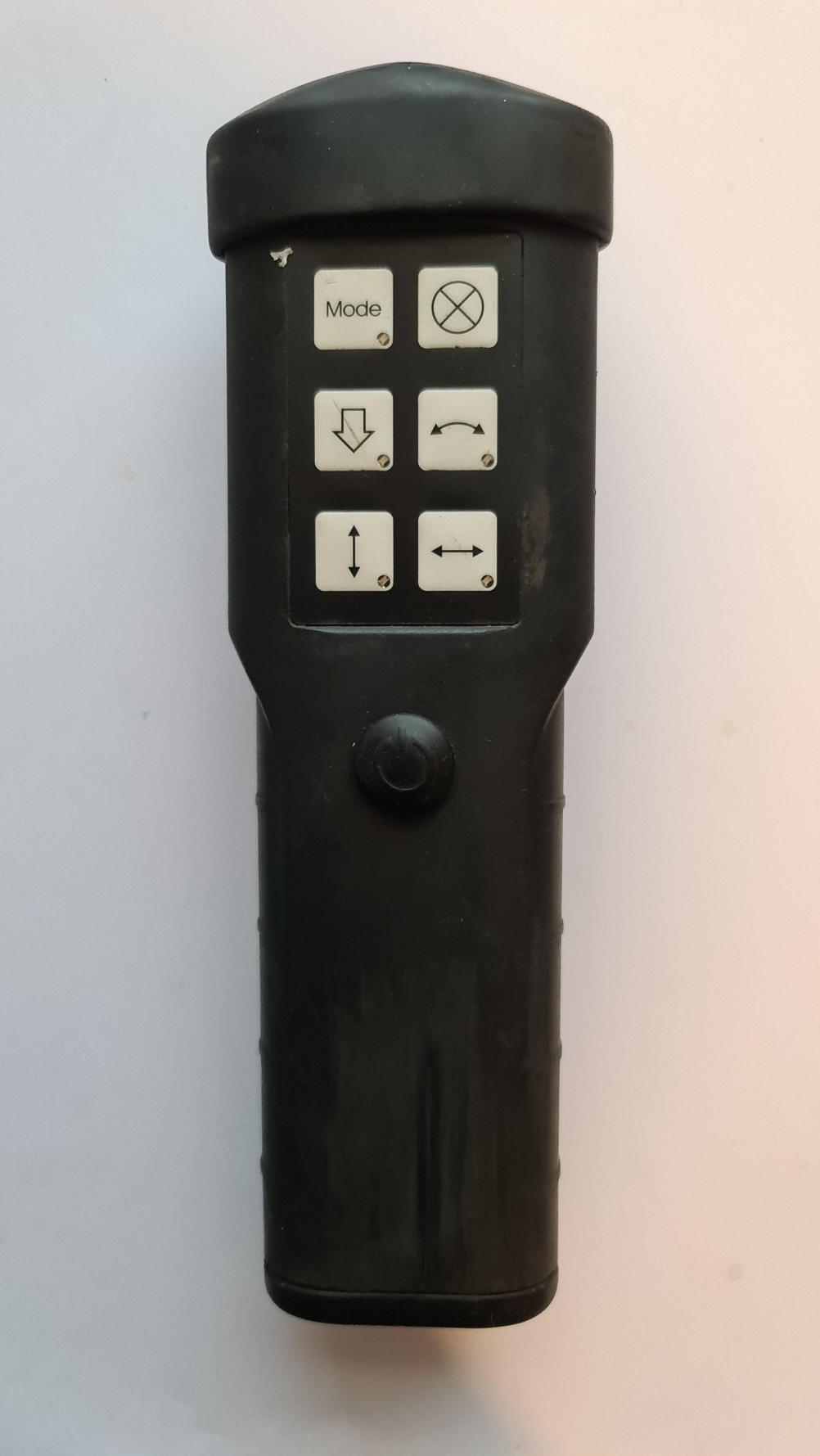 Black play detector  Remote Control - Front Image
