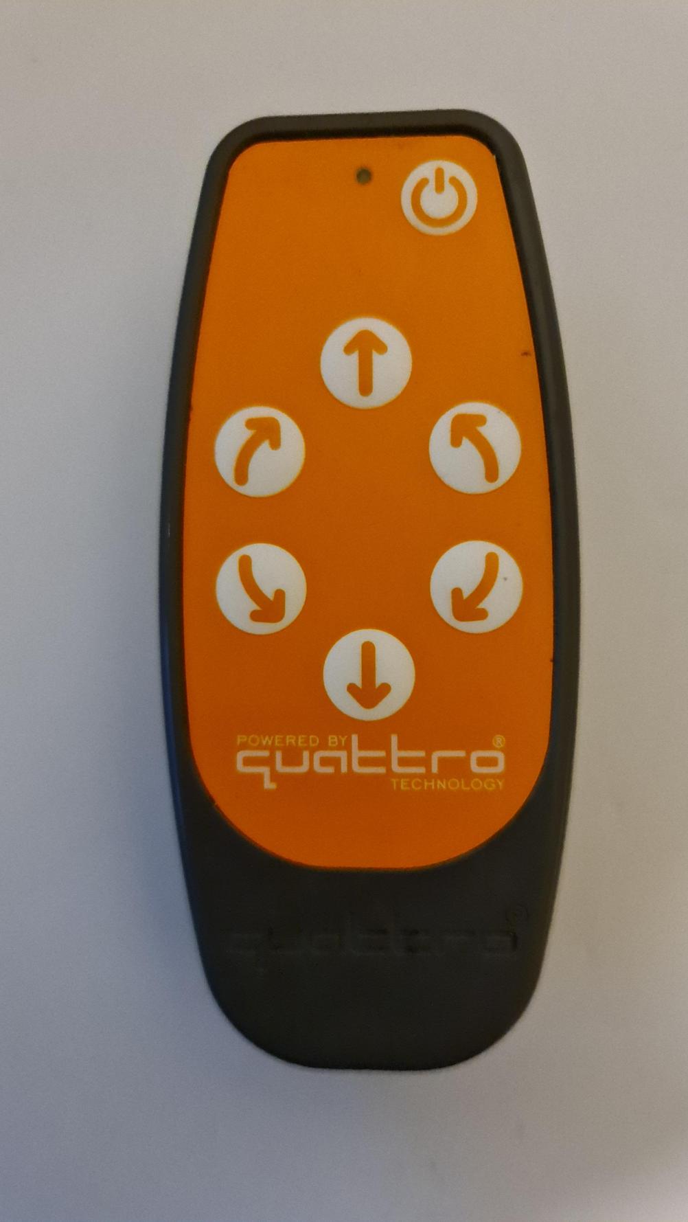 Quattro Technolgy  Remote Control - Front Image