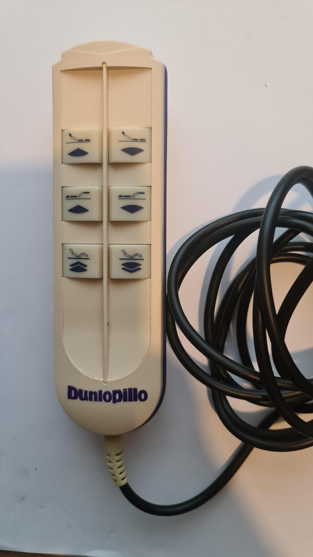 Dunlopillo  Remote Control - Back Image