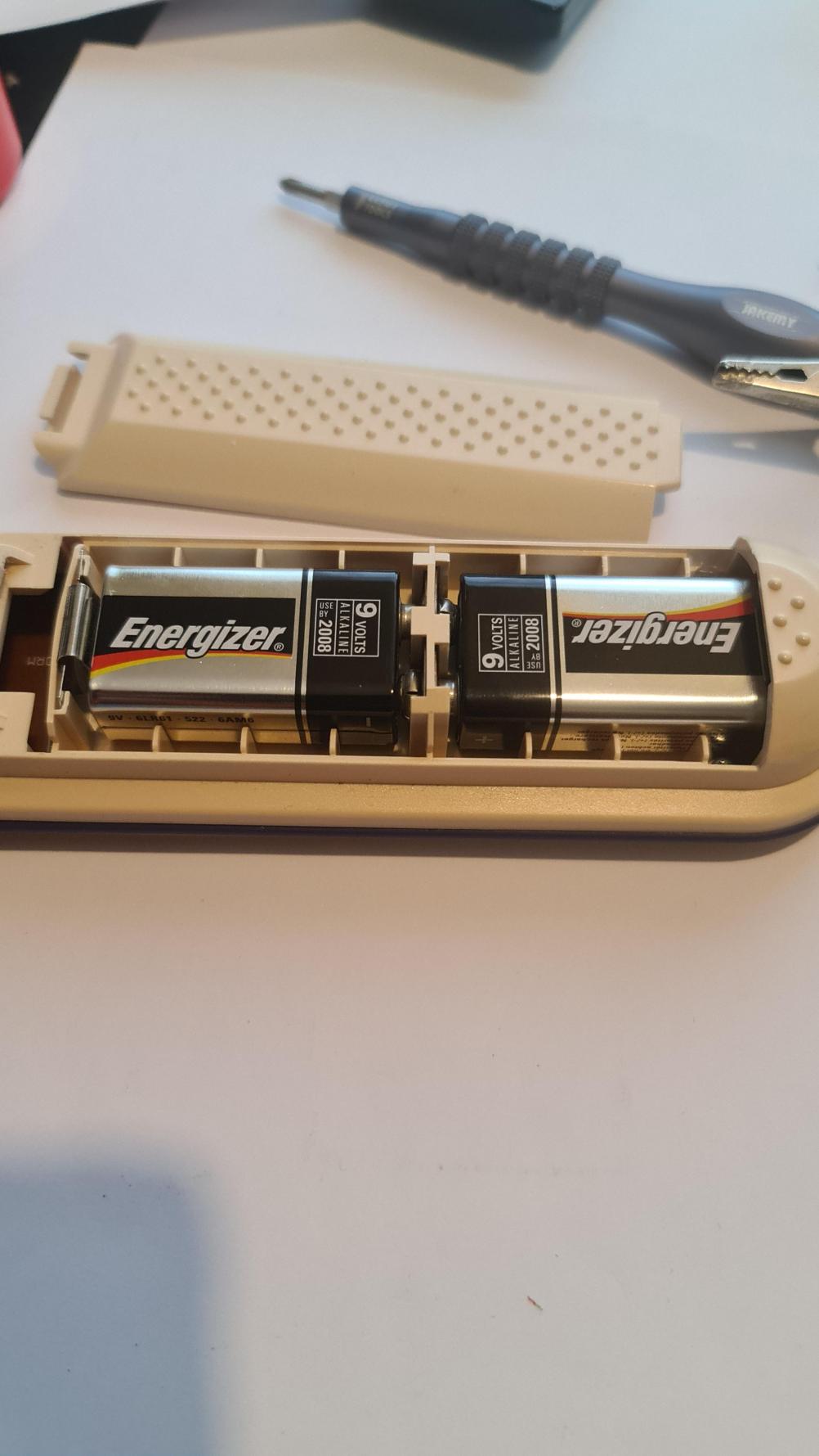 Dunlopillo  Remote Control - Inside Image